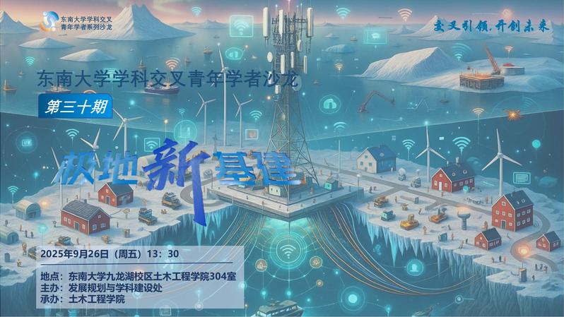 学科交叉青年学者沙龙第30期：极地新基建
